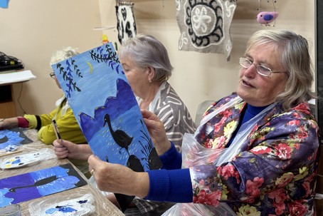 Искусство объединяет: мастер-классы по рисованию от «Сибантрацита» продолжаются