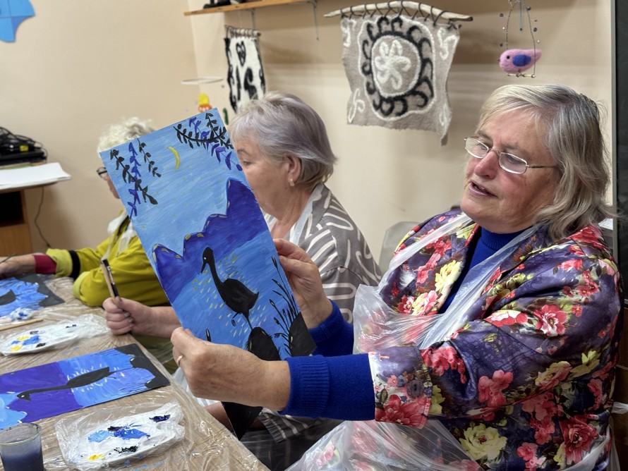 Искусство объединяет: мастер-классы по рисованию от «Сибантрацита» продолжаются