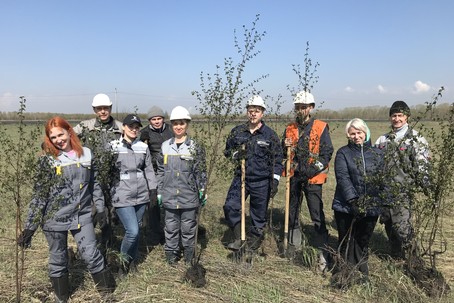 «Разрез Кийзасский» принял участие во «Всероссийском дне посадки леса»