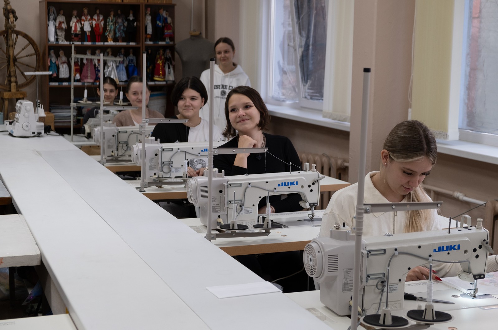 Students at the Linyovsky voc…